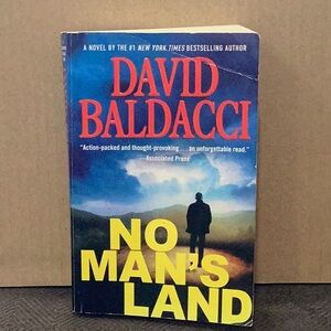3/$15 NO MAN’S LAND David Baldacci Soft Cover